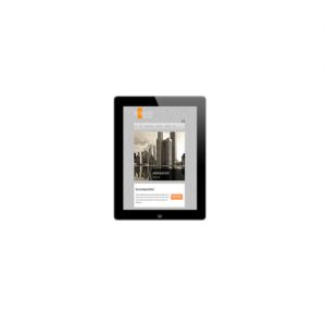 Website webshop app Tablet